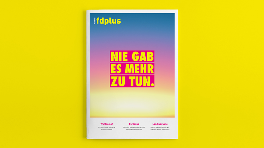 Neue fdplus-Ausgabe: Nie gab es mehr zu tun