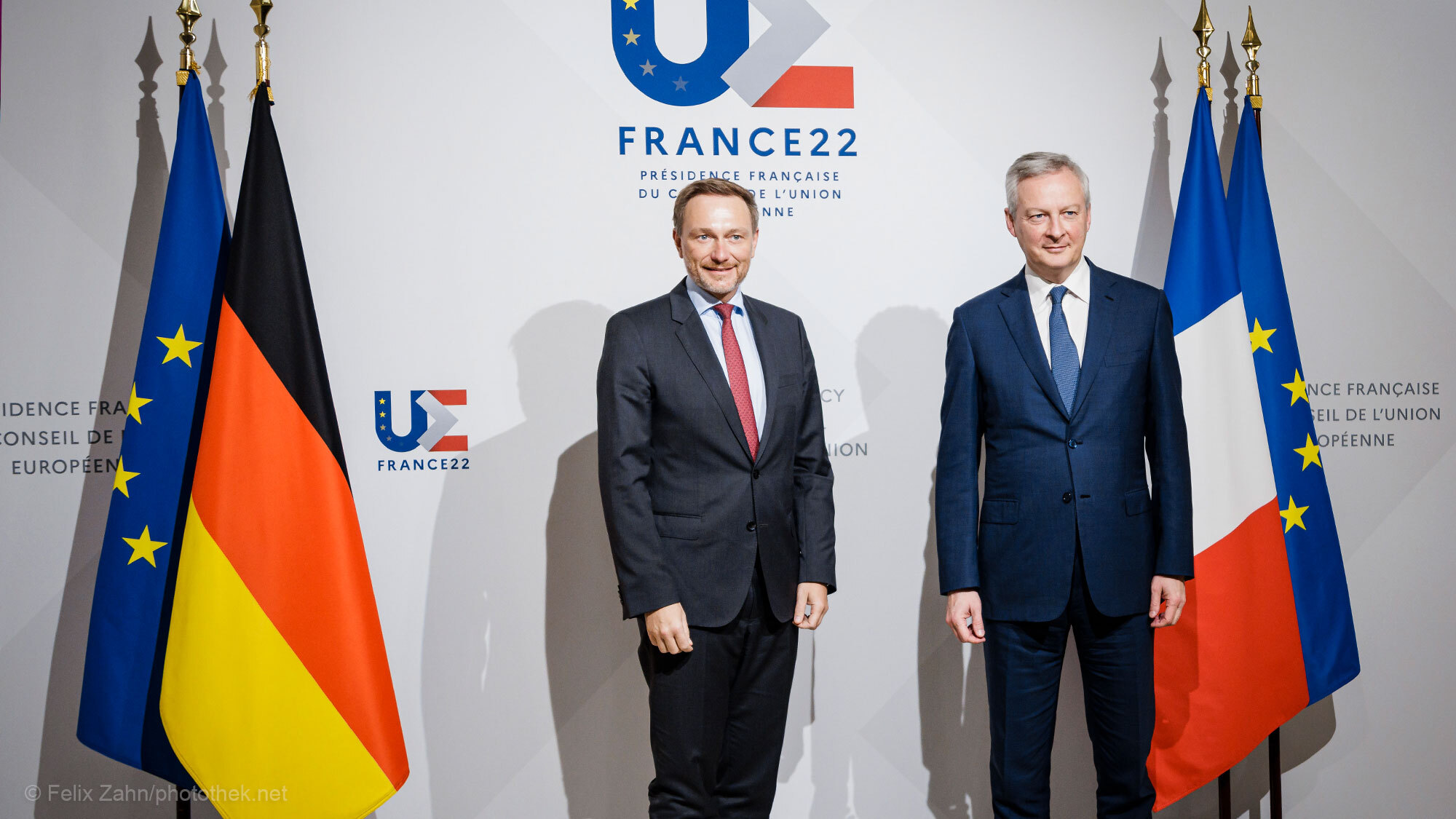 Christian Lindner und Bruno Le Maire