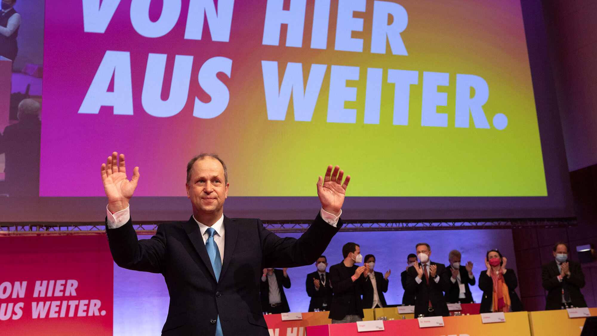 Landesvorsitzender Joachim Stamp auf dem Landesparteitag der FDP NRW