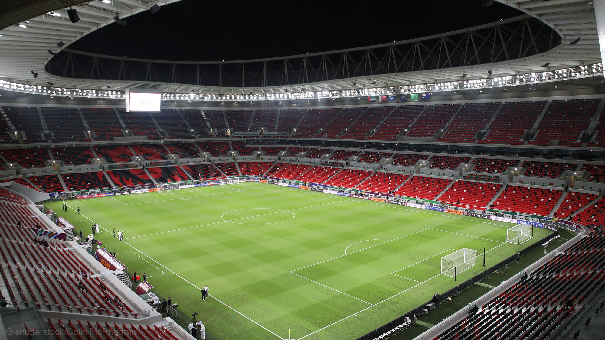 Fußball-WM-Stadion in Katar