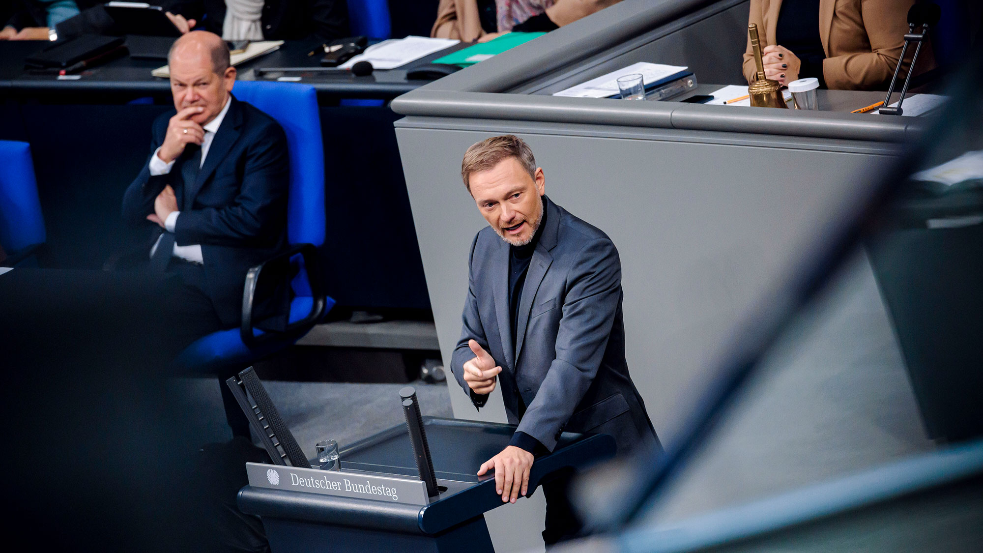 Christian Lindner im Bundestag