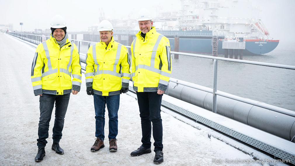 Robert Habeck, Olaf Scholz und Christian Lindner