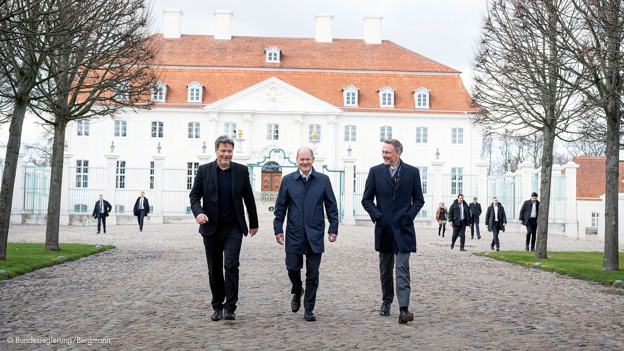 Robert Habeck, Olaf Scholz, Christian Lindner