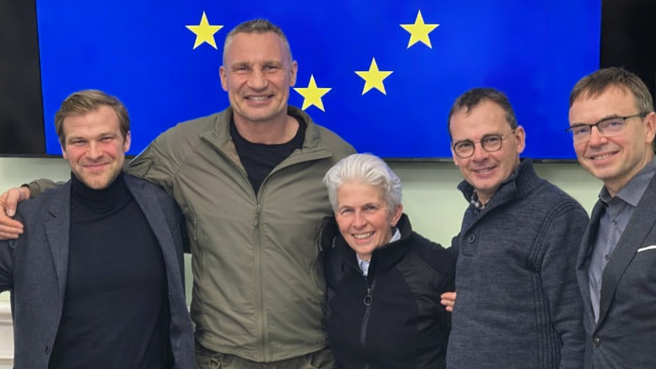 Marie-Agnes Strack-Zimmermann in Kiew