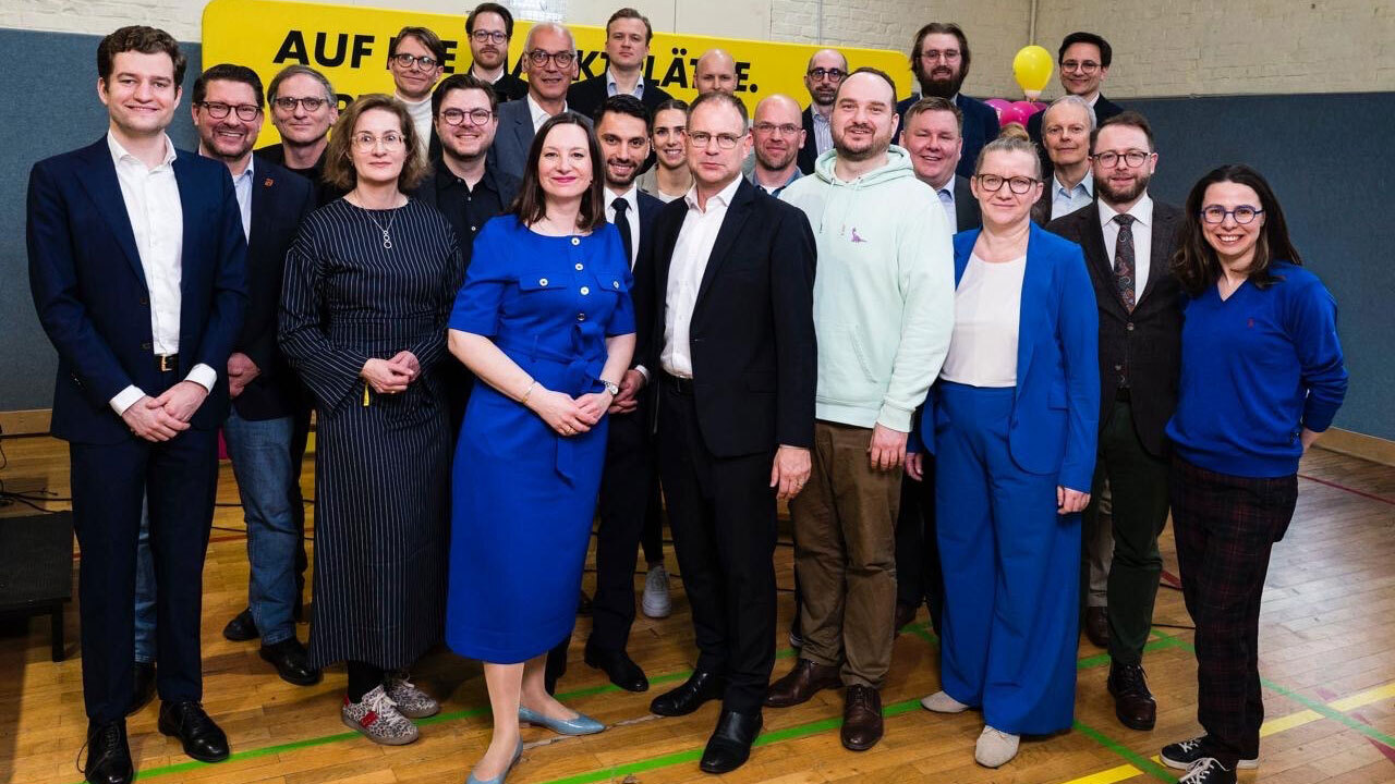 FDP Berlin Führung. 
