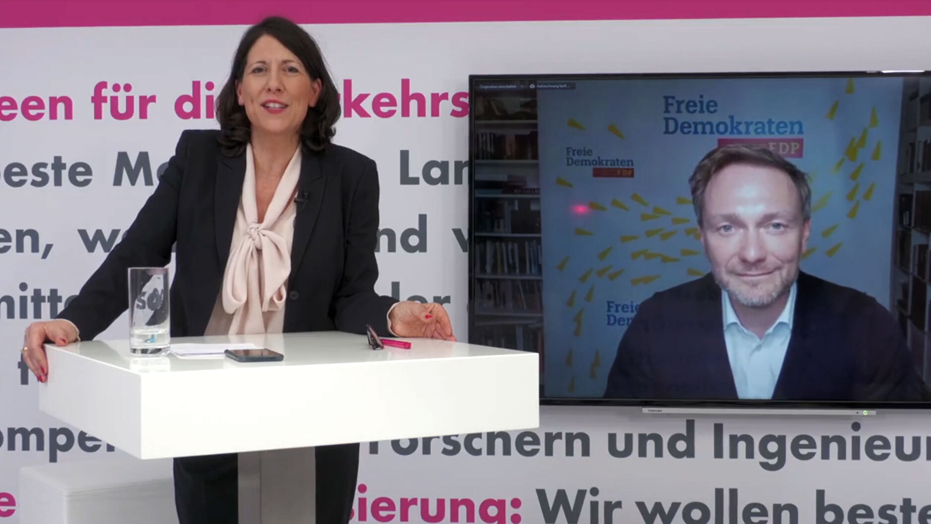 Daniela Schmitt, Christian Lindner