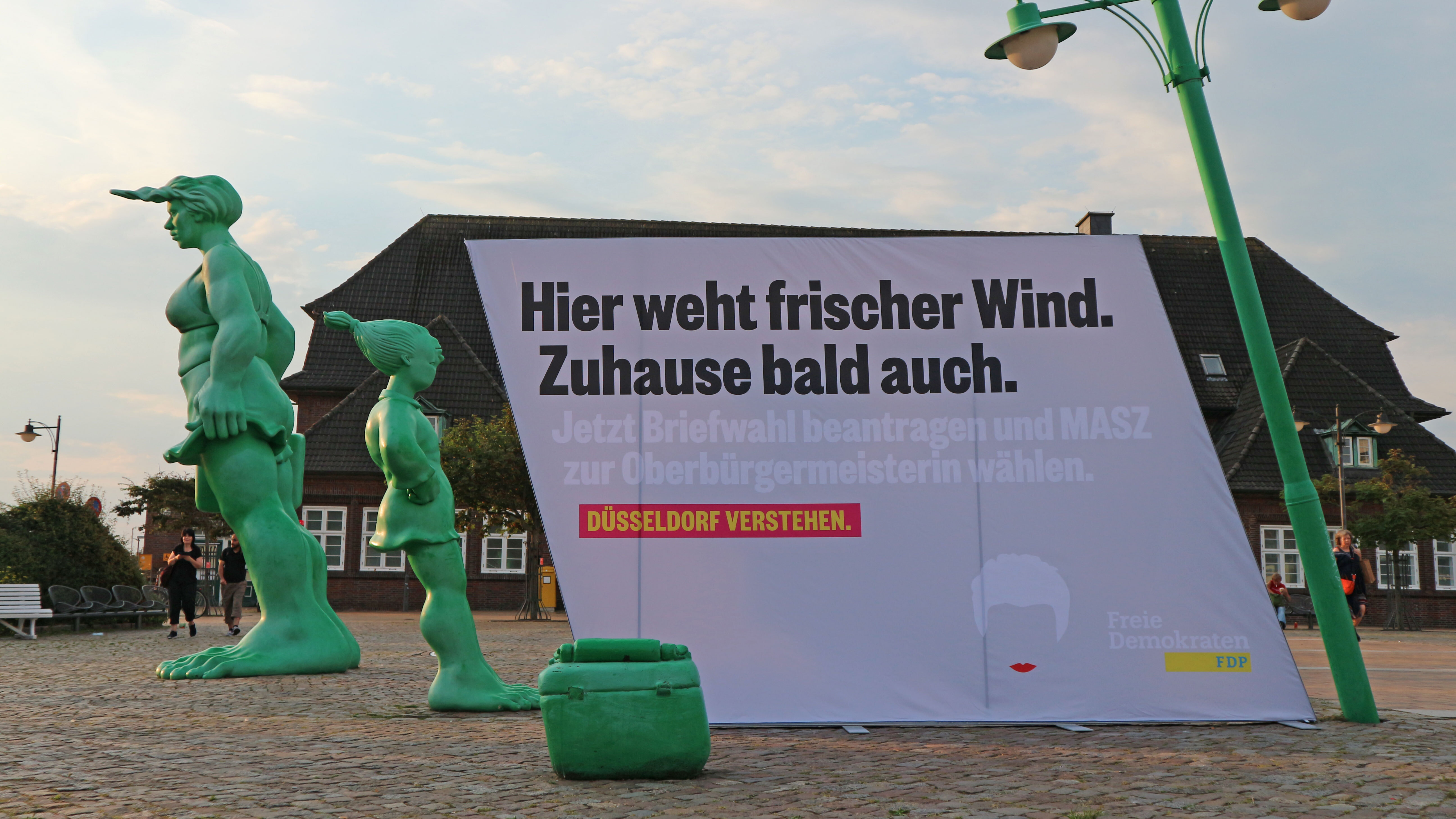 Guerilla-Wahlkampfaktion, Sylt