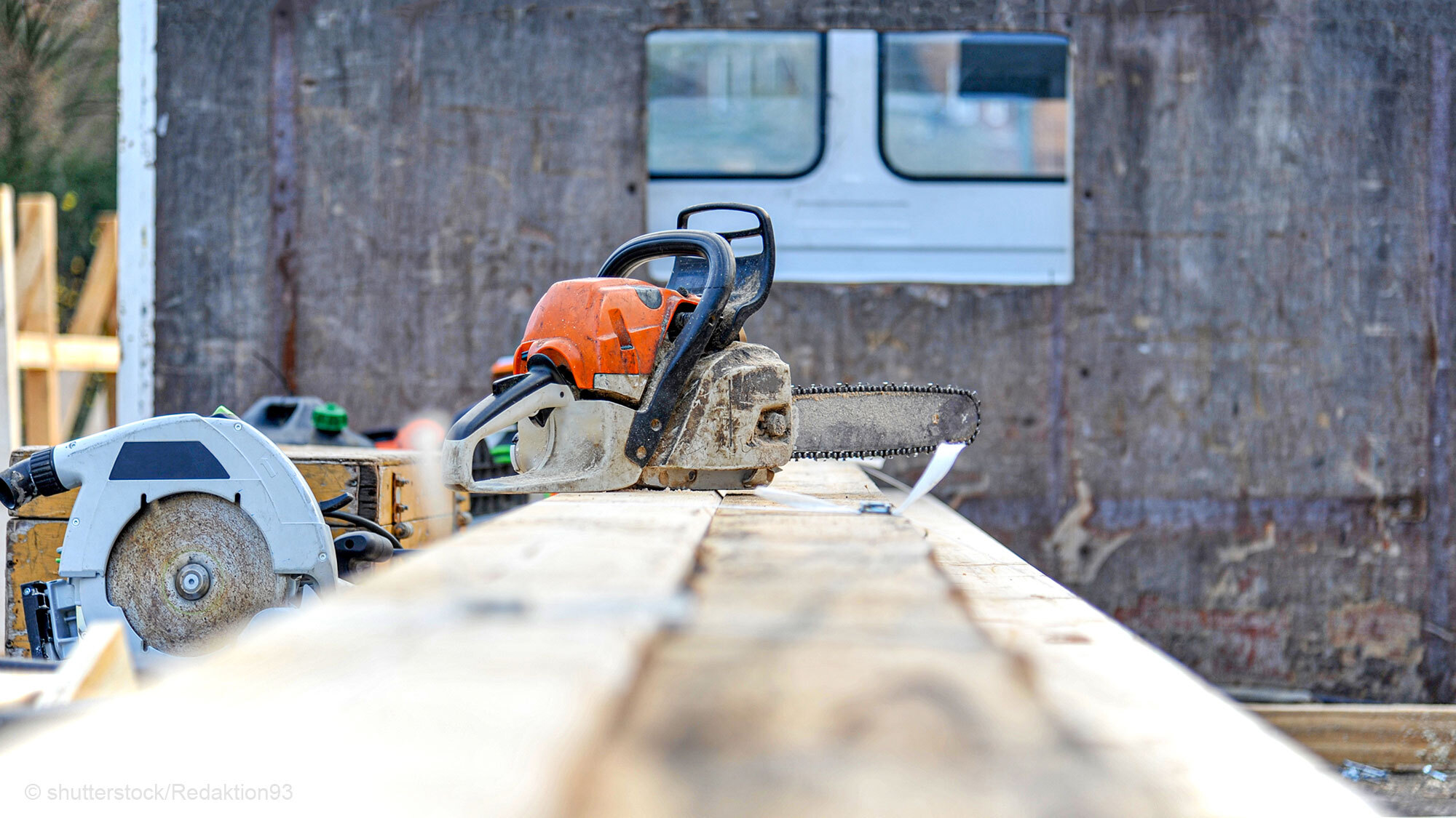 Stillstand, baustelle