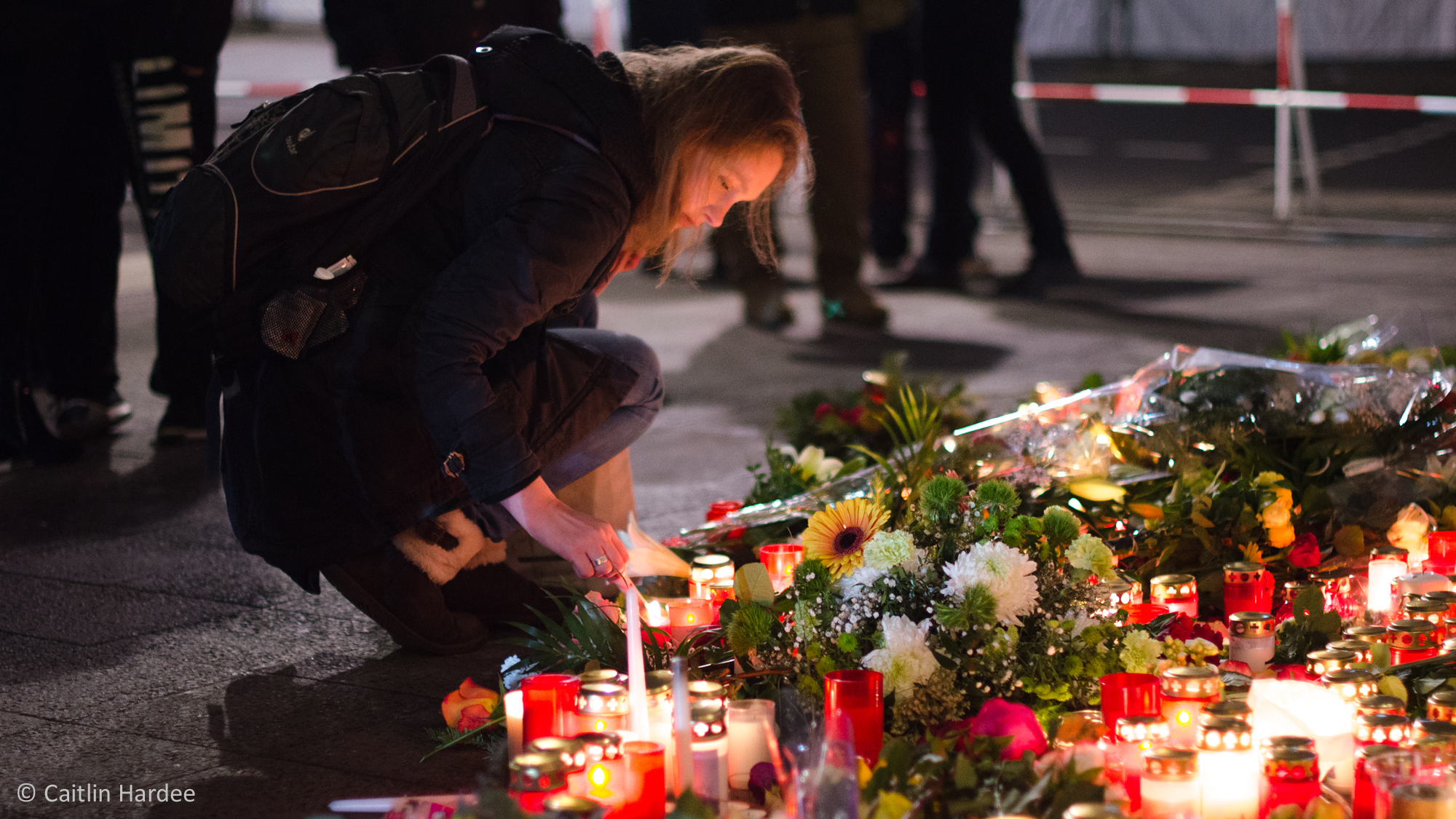 Kerzen am Breitscheidplatz