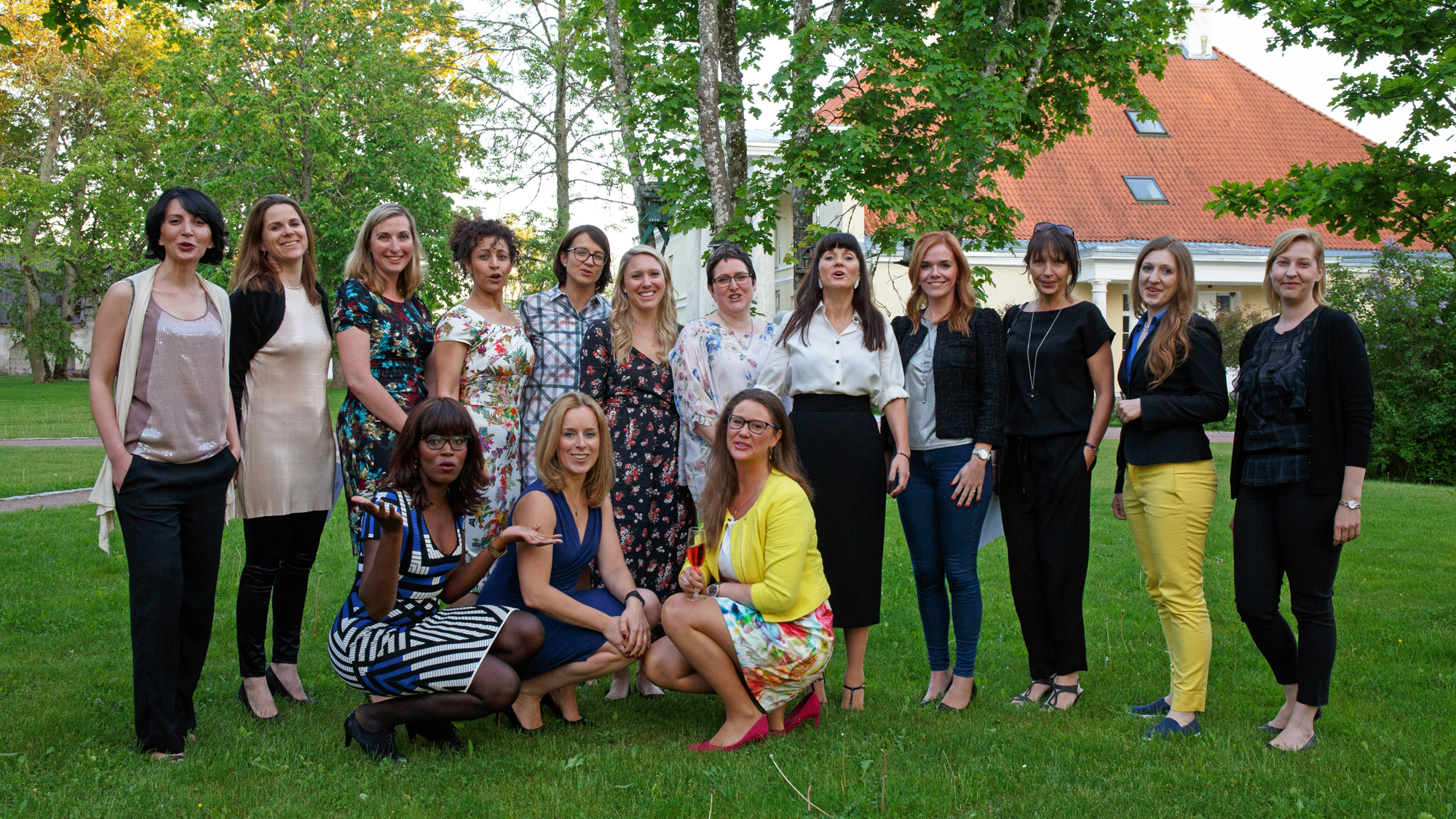 Die Teilnehmerinnen der European Women's Academy 2017