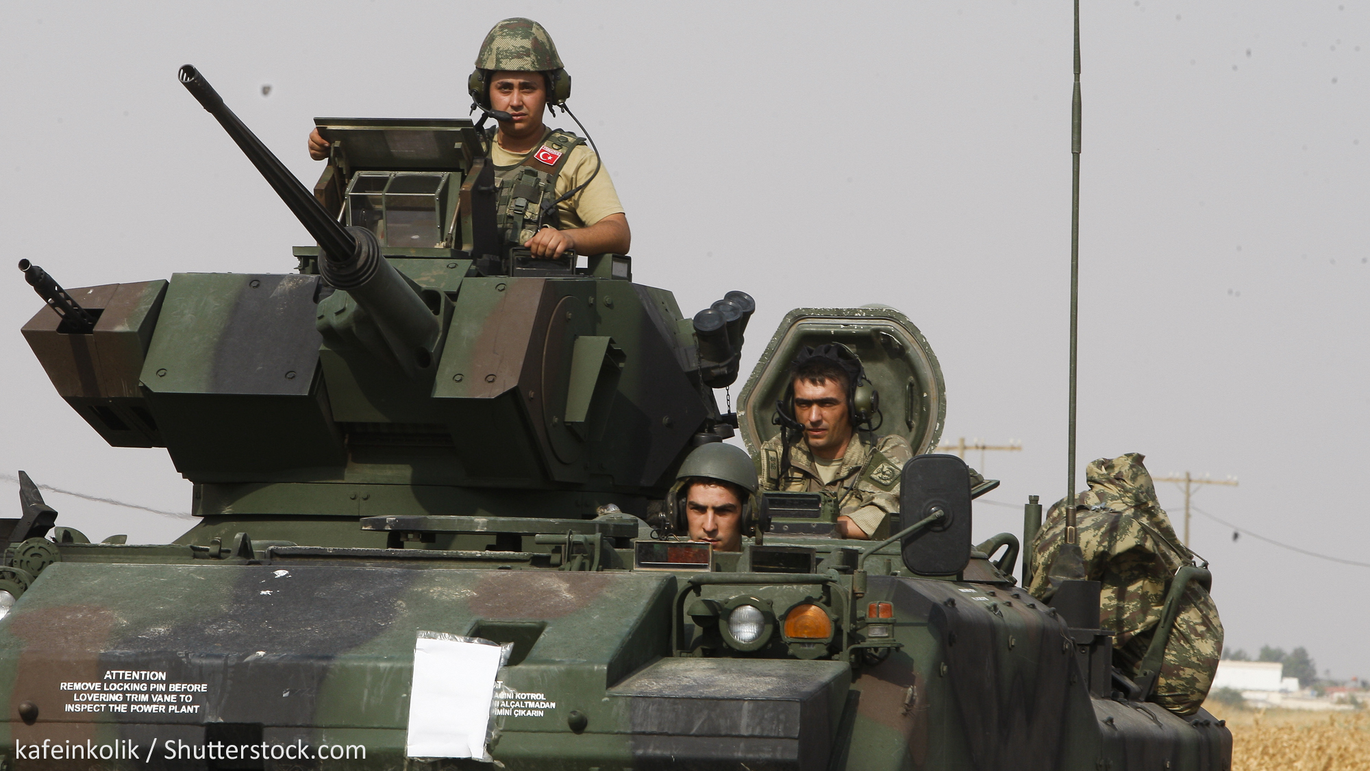 Symbolbild: Türkische Truppen im Syrien-Einsatz. Copyright: kafeinkolik / Shutterstock.com 