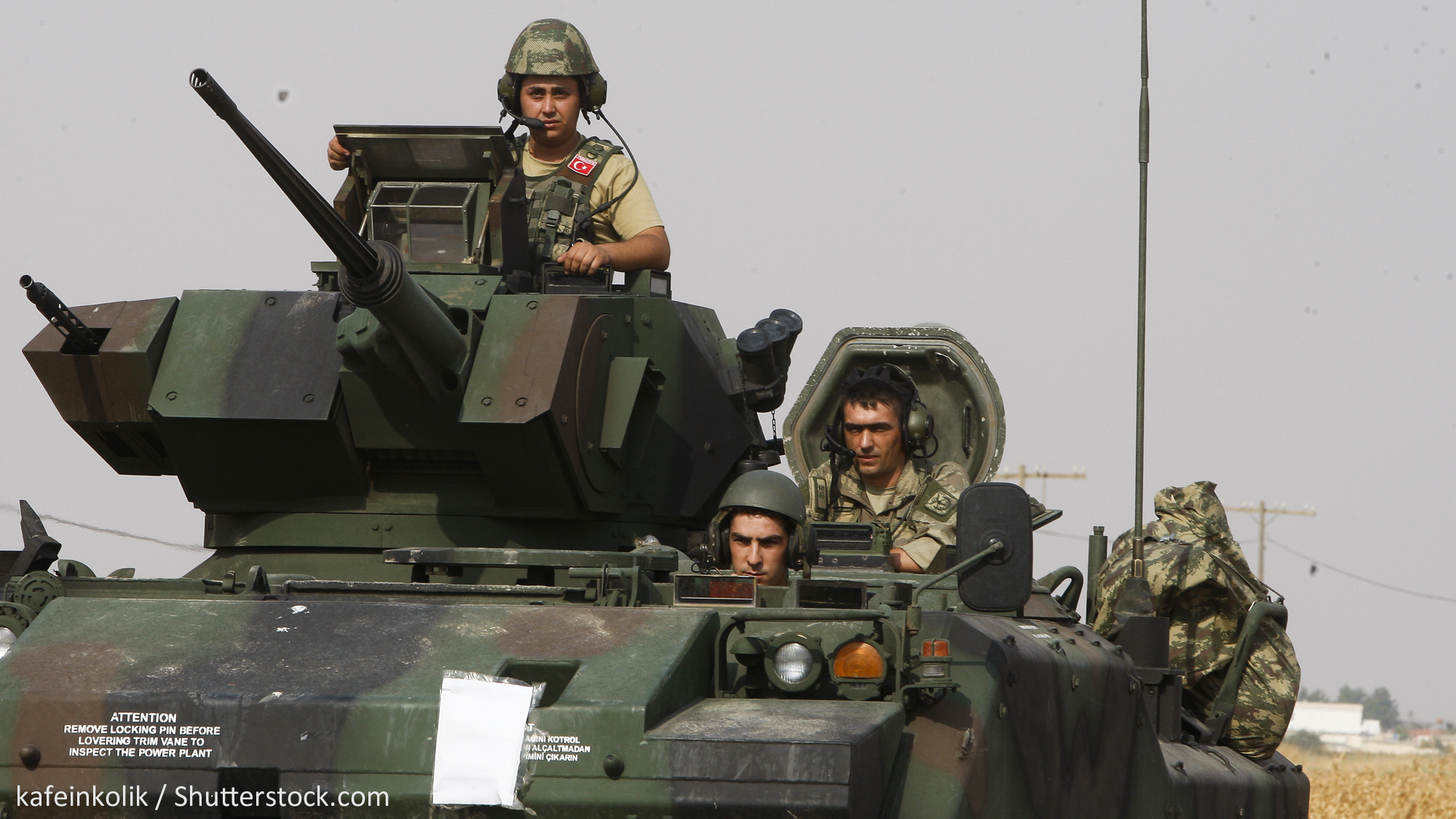 Symbolbild: Türkische Truppen im Syrien-Einsatz. Copyright: kafeinkolik / Shutterstock.com