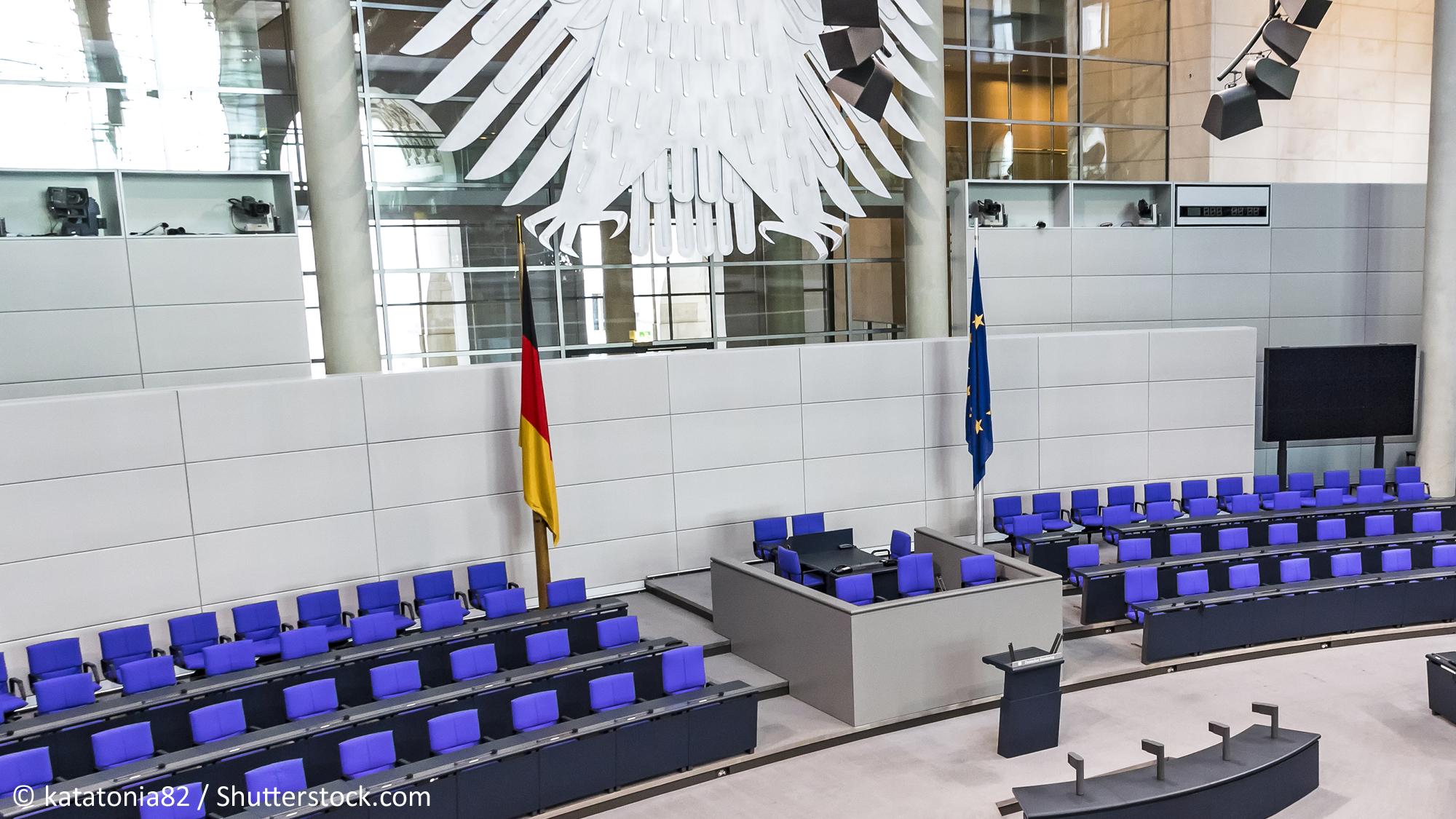 Der Deutsche Bundestag. Bild: katatonia82 / Shutterstock.com