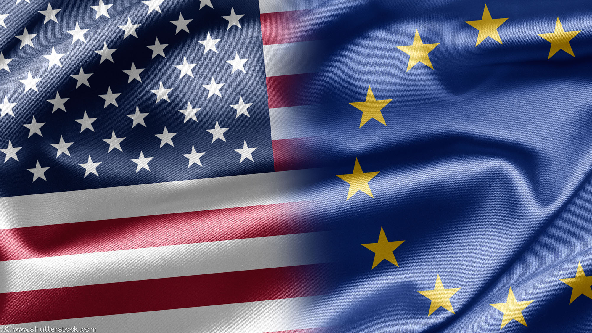 US-Flagge, EU-Flagge