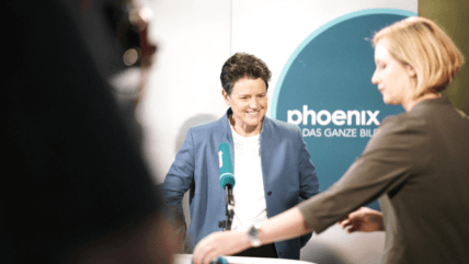 Dr. Lydia Hüskens beim phoenix-Interview