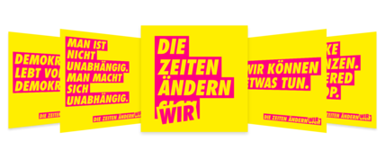 Die Zeiten ändern wir.