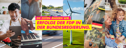 Erfolge der FDP in der Bundesregierung in verschiedenen Lebensbereichen