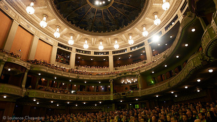 Saal der Stuttgarter Staatsoper beim Dreikönigstreffen der Freien Demokraten 2023