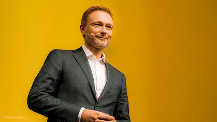 Christian Lindner beim Dreikönigstreffen der Freien Demokraten 2023 #3K23