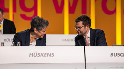 Dr. Lydia Hüskens und Dr. Marco Buschmann