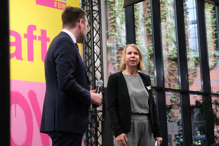 Helene Bubrowski mit Zyon Braun