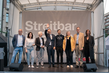 Wahlkampfauftakt in Hamburg 2024.