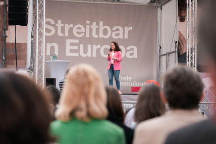 Tourstop in Frankfurt