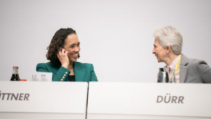 Nicole Büttner und Marie-Agnes Strack-Zimmermann