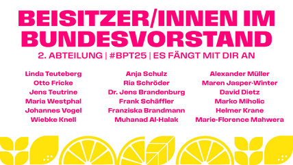 Bundesvorstand 2. Abteilung