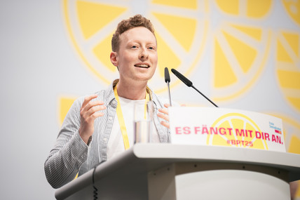 Maximilian Reiter, stellvertretender Vorsitzender der Jungen Liberalen (JuLis).