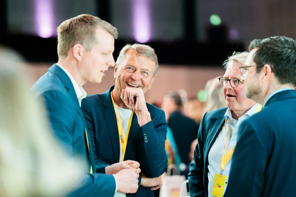 Gespräche im Plenum