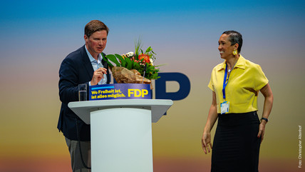Nicole Büttner und Florian Toncar