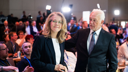 Linda Teuteberg und Wolfgang Kubicki