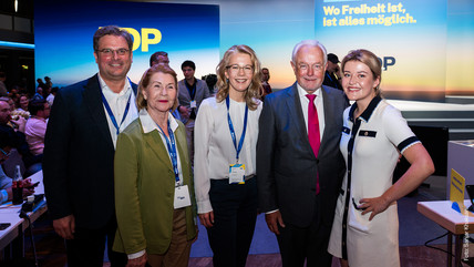 Linda Teuteberg und Wolfgang Kubicki