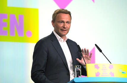 Christian Lindner, FDP, BPT, Bundesparteitag