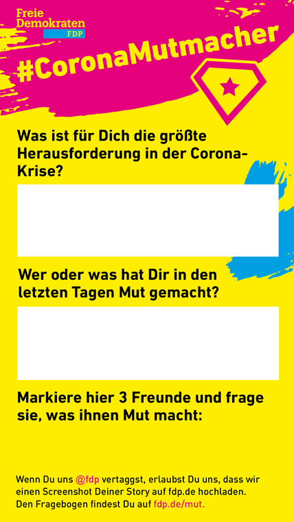 Corona, Mutmacher, FDP