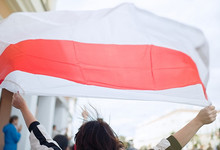 Belarus - Flagge der Opposition