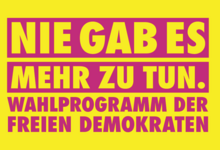 Sharepic Wahlprogramm 2021 Nie gab es mehr zu tun. 