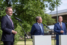 Christian Lindner, Armin Laschet und Joachim Stamp