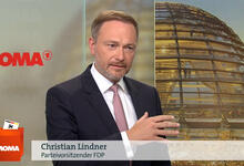 Christian Lindner im ARD-Morgenmagazin