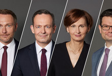Lindner, Wissing, Stark-Watzinger, Buschmann