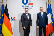 Christian Lindner und Bruno Le Maire