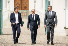 Robert Habeck, Olaf Scholz, Christian Lindner