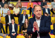 Joachim Stamp bei a.O. Parteitag in Düsseldorf
