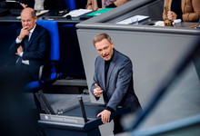 Christian Lindner im Bundestag