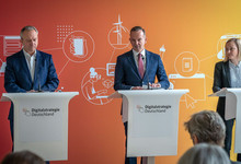 Volker Wissing bei der Auftaktveranstaltung zur Digitalstrategie