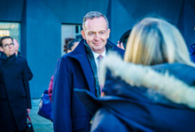 Volker Wissing auf seiner Baltikum-Reise
