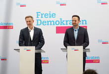 Christian Lindner und Thore Schäck