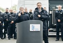 Christian Lindner bei der Bekanntgabe der Jahresbilanz des Zolls 