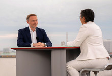 Christian Lindner im ZDF-Sommerinterview
